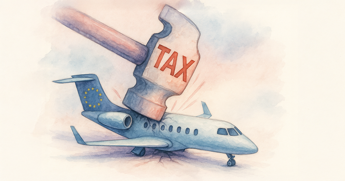 New European Flight Taxes Threaten Business Aviation Viability
